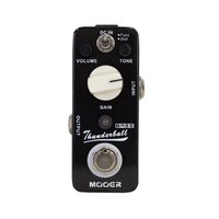 MOOER THUNDERBALL MEP-THB Bass Fuzz and Distortion Micro Guitar Effects Pedal