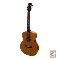 MARTINEZ 25 6 String Small Body 000 Acoustic Guitar with Koa Top in Natural Satin MF-25K-NST