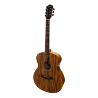 MARTINEZ 25 6 String Small Body /Electric Guitar Laminate Koa Top, back, Sides in Natural