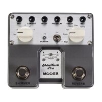 MOOER SHIMVERB PRO MEP-SVPRO Reverb Dual Guitar Effects Pedal