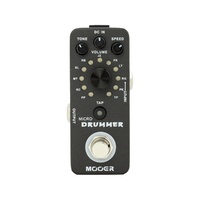 MOOER MICRO DRUMMER MEP-MD Mini Drum Machine Effects Pedal