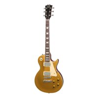 J&D LUTHIERS TRADITIONAL 6 String Les Paul Style Electric Guitar with Gold Top JD-DLP-GLD