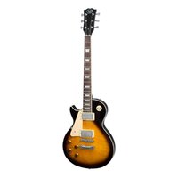 J&D LUTHIERS 6 String Left Hand LP Style Electric Guitar in Vintage Sunburst JD-DLPL-VSB