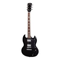 J&D LUTHIERS DSG 6 String SG Style Electric Guitar in Black JD-DSG-BLK