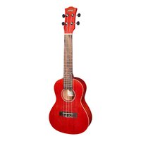 MOJO COLOUR MCU-C66-WRD Concert Ukulele in Wine Red Stain