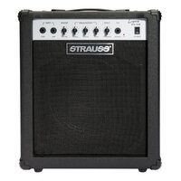 STRAUSS LEGACY 35 Watt Electric Bass Guitar Combo Amplifier with 10 inch Speaker in Black