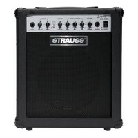 STRAUSS LEGACY 35 Watt Guitar Amp Combo with Reverb and 10 inch Speaker in Black SLA-35RG-BLK