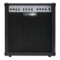 STRAUSS LEGACY 50 Watt Electric Bass Guitar Combo Amplifier with 12 inch Speaker in Black