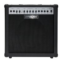 STRAUSS LEGACY 50 Watt Guitar Amp Combo with Reverb and 12 inch Speaker in Black SLA-50RG-BLK
