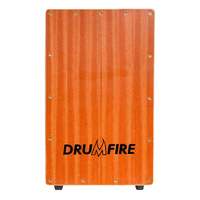 DRUMFIRE DFP-SBL-NST Sapele Front Wooden Cajon with Gig Bag