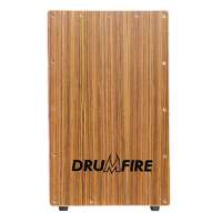DRUMFIRE DFP-ZT-NST Mahogany Front Wooden Cajon with Gig Bag