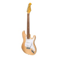 J&D LUTHIERS TRADITIONAL 6 String Strat Style Electric Guitar in Natural Satin JD-DST-NL