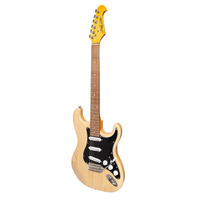 J&D LUTHIERS TRADITIONAL 6 String Strat Style Electric Guitar in Natural Stain JD-DST-STN