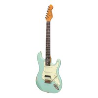 TOKAI LEGACY RELIC 6 String Strat Style HSS Electric Guitar in Blue TL-ST5-BLU