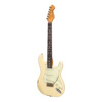 TOKAI LEGACY RELIC 6 String Strat Style Electric Guitar S/S/S in Cream TL-ST6-CRM