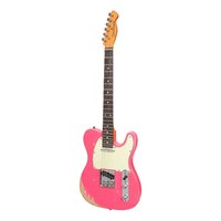 TOKAI LEGACY RELIC 6 String Tele Style Electric Guitar in Pink TL-TE14-PK