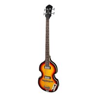 J&D LUTHIERS BB10 4 String Beatle Style Electric Bass Guitar in Tobacco Sunburst JD-BB10-TSB