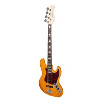 J&D LUTHIERS JB 4 String Jazz Style Electric Bass Guitar in Tint Gloss JD-JB-TGL