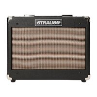 STRAUSS SVT-10 10 Watt Valve Guitar Amp Combo with 8 inch Celestion Speaker in Black SVT-10-BLK