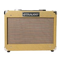 STRAUSS SVT-10 10 Watt Valve Guitar Amp Combo with 8 inch Celestion Speaker in Tweed SVT-10-TWD