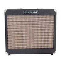 STRAUSS SVT-15R 15 Watt Valve Guitar Amp Combo with Reverb and 10 inch Celestion Speaker in Black SVT-15R-BLK