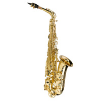 STEINHOFF KSO-AS20-GLD Intermediate Alto Saxophone in Gold Lacquer with Case