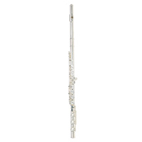 STEINHOFF KSO-FL40-SLV Intermediate Student C Flute Offset G Split E Mechanism in Silver with Case