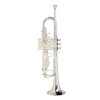 STEINHOFF KSO-TR20-SLV Intermediate Student B Flat Trumpet in Silver with Case
