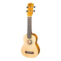 MOJO SA30P-NST Soprano Ukulele Spruce Top Acacia Back & Sides With Piezo Pickup Sa30P