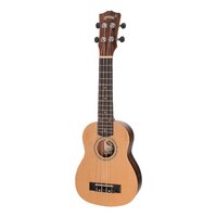 MOJO SZ40P-NST Soprano Ukulele Spruce Top With Rosewood Back & Sides With Piezo Pickup Sz40P