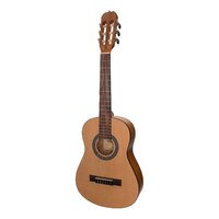 SANCHEZ 1/2 Size Student Classical Guitar with Laminate Spruce Top and Laminate Acacia Back and Sides SC-34-SA