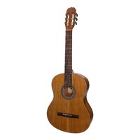 SANCHEZ 6 String Left Hand 4/4 Student Classical Guitar with Laminate Acacia Top, Back and Sides SC-39L-ACA