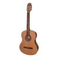 SANCHEZ 4/4 Size Student Classical Guitar with Laminate Spruce Top and Laminate Acacia Back and Sides SC-39-SA