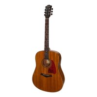 SANCHEZ 6 String Dreadnought/Electric Guitar with Laminate Koa Top, Back and Sides