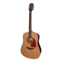 SANCHEZ 6 String Dreadnought Acoustic Guitar with Laminate Spruce Top and Laminate Rosewood Back and Sides SD-18-SR