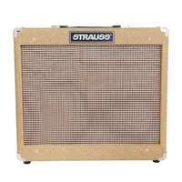 STRAUSS SVT-15R 15 Watt Valve Guitar Amp Combo with Reverb and 10 inch Celestion Speaker in Tweed SVT-15R-TWD