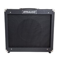 STRAUSS LEGACY VINTAGE 50 Watt Solid State Guitar Amp Combo with Reverb, FX Loop and 12 inch Speaker in Black SLA-V50RG-BLK