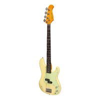 TOKAI LEGACY 4 String Relic Road Worn P-Style Electric Bass Guitar in Cream TL-PBR-CRM