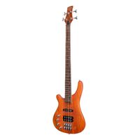 J&D LUTHIERS RM4 4 String Left Hand Tele Style Contemporary Active Electric Bass Guitar in Natural Satin JD-RM4L-NST