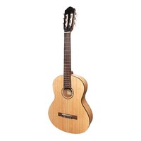MARTINEZ 3/4 Size Classical Guitar Only with Built-in Tuner Mindi-Wood