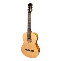 MARTINEZ 4/4 Size Classical Guitar Only with Built-in Tuner Spruce Top/Koa Back & Sides