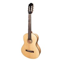 MARTINEZ 3/4 Size Slim Jim Classical Guitar Only with Built-in Tuner Spruce Top/Mindi Back & Sides