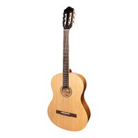 MARTINEZ 4/4 Size Slim Jim Classical Guitar Only with Built-in Tuner Spruce Top/Rosewood Back & Sides