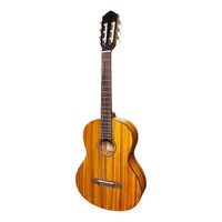 MARTINEZ 3/4 Size Slim Jim Classical/Electric Gtr Only with Pickup & Tuner Koa