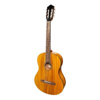 MARTINEZ 4/4 Size Slim Jim Classical/Electric Gtr Only with Pickup & Tuner Koa