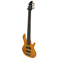 J&D LEGACY JDL-CB1/6-NST 6 STRING T STYLE BASS GTR MAHOGANY