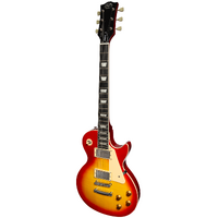 J&D LUTHIERS LEGACY JDL-LSF-CS 6 String LP Style Electric Guitar in Cherry Sunburst