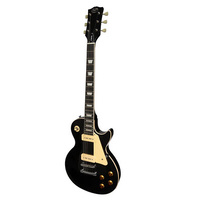 J&D JDL-LSS-BLK LES PAUL STYLE ELECTRIC GTR WITH P90S BLACK