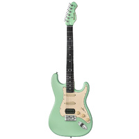 MOOER MSC10 STRAT STYLE ELECTRIC GTR H/S/S SURF GREEN