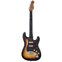 MOOER MSC10 STRAT STYLE ELECTRIC GTR H/S/S TOBACCO SUNBURST